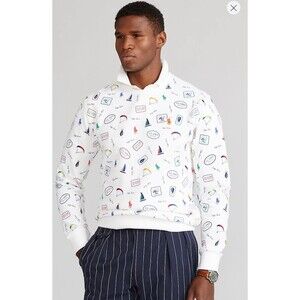 Ralph Lauren Polo Golf: US Open Double-Knit Graphic Sweatshirt